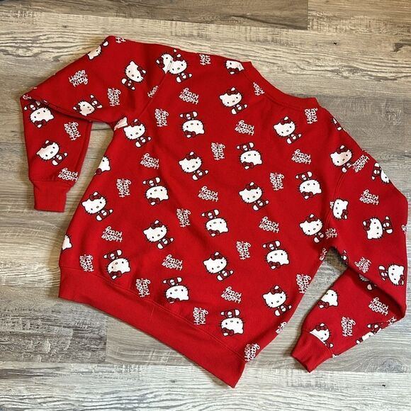 Sanrio•Hello Kitty•all over red•sweatshirt•small•crewneck | 1590 - Picture 6 of 8